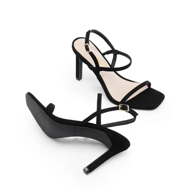 Women’s Strappy Sparkly Stiletto Heels