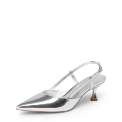 Women’s Streamlined Kitten Heel Slingback Sandals