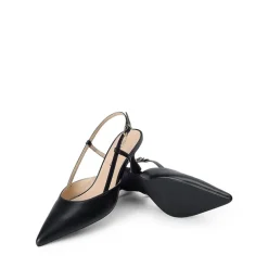 Women’s Streamlined Kitten Heel Slingback Sandals