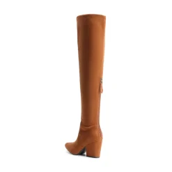 Women’s Stretch-Fit Pointed-Toe Block Heel Boots