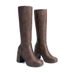 Women’s Stretchy Knee-High Platform Boots