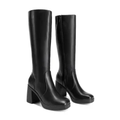 Women’s Stretchy Knee-High Platform Boots