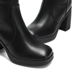 Women’s Stretchy Knee-High Platform Boots