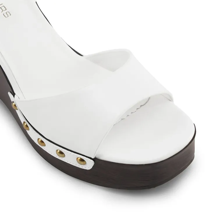 Women’s Studded Square-Toe Boho Wedge Sandals
