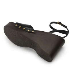 Women’s Studded Square-Toe Boho Wedge Sandals