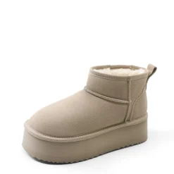 Women’s Suede Faux Fur Warm Winter Snow Boots