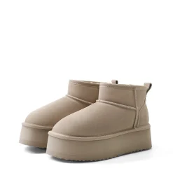 Women’s Suede Faux Fur Warm Winter Snow Boots