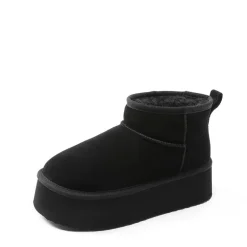 Women’s Suede Faux Fur Warm Winter Snow Boots