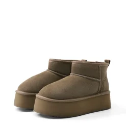 Women’s Suede Faux Fur Warm Winter Snow Boots