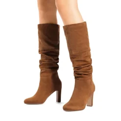 Women’s Suede Slouchy Knee-High Boots