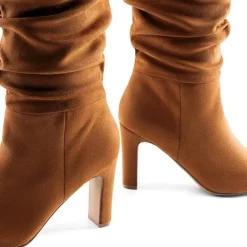 Women’s Suede Slouchy Knee-High Boots