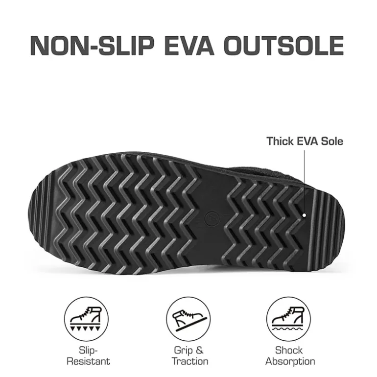 Women’s Suede Wide Toe Platform Slip-On Slippers