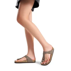 Women's Supportive Cork Flip Flops