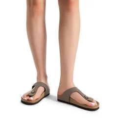 Women's Supportive Cork Flip Flops