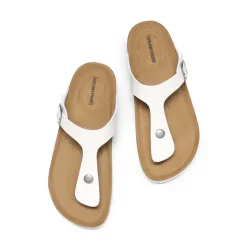 Women's Supportive Cork Flip Flops