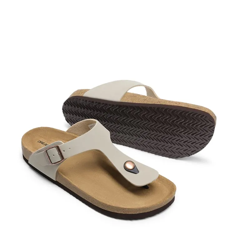 Women's Supportive Cork Flip Flops
