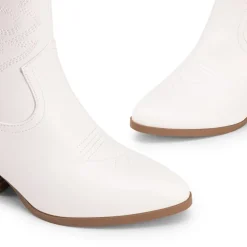 Women’s Vegan Leather Cowgirl Ankle Boots