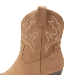 Women’s Vegan Leather Cowgirl Ankle Boots