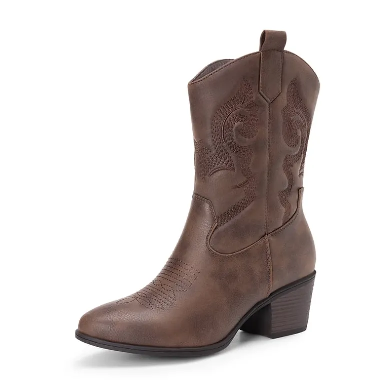 Women's Vintage Western Cowboy Boots