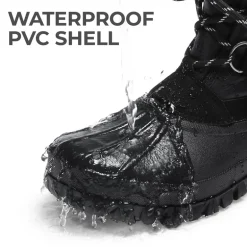 Women’s Waterproof Faux Wool Winter Boots