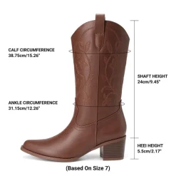 Women's Western Embroidered Cowboy Boots