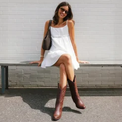 Women's Western Embroidered Cowboy Boots