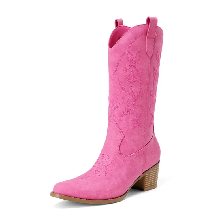 Women's Western Embroidered Cowboy Boots