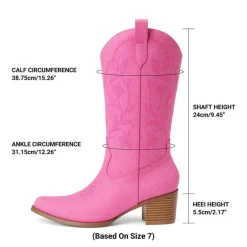 Women's Western Embroidered Cowboy Boots
