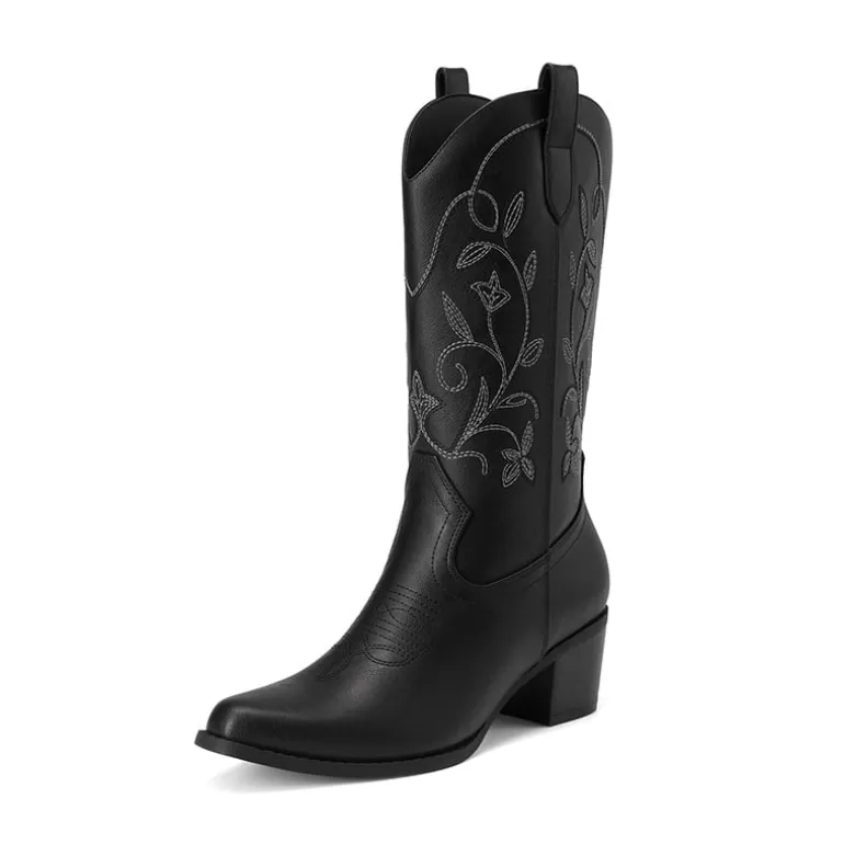 Women's Western Embroidered Cowboy Boots