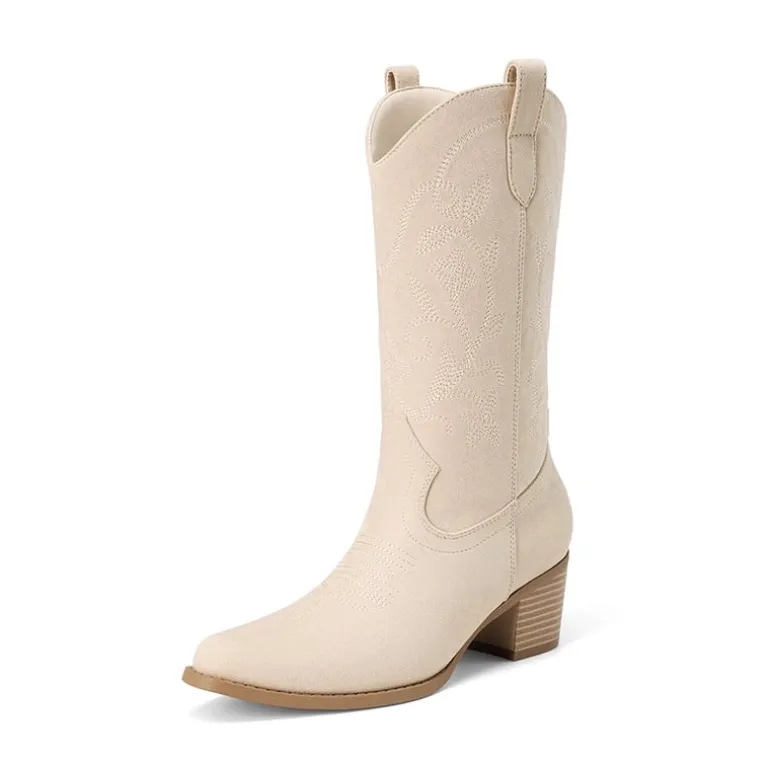 Women's Western Embroidered Cowboy Boots