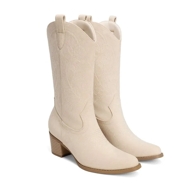 Women's Western Embroidered Cowboy Boots