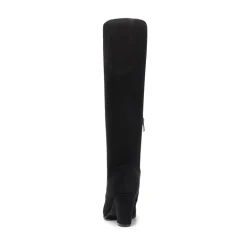 Women’s Wide-Calf Chunky Heel Knee-High Boots