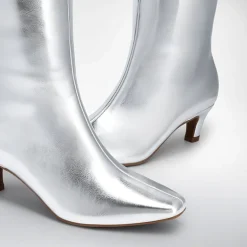 Women’s Wide-Calf Square-Toe Knee-High Boots