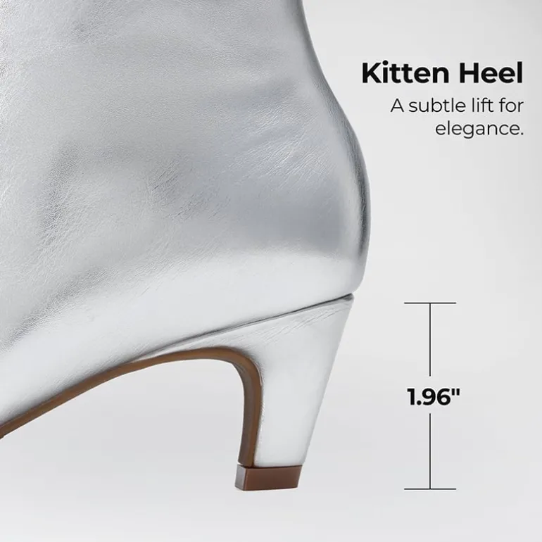 Women’s Wide-Calf Square-Toe Knee-High Boots