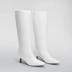 Women’s Wide-Calf Square-Toe Knee-High Boots