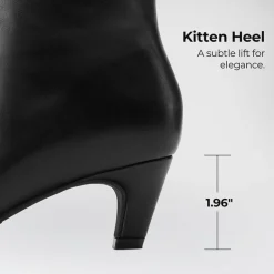 Women’s Wide-Calf Square-Toe Knee-High Boots