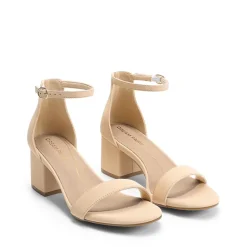 Women’s Wide-Toe Adjustable Buckle Low-Heel Sandals