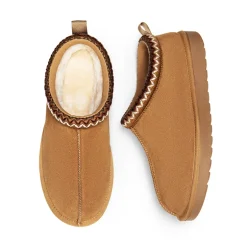 Women’s Wide Toe Fuzzy Cozy Slip-On Slippers