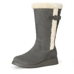 Women's Winter Fur Lined Mid Calf Snow Boots