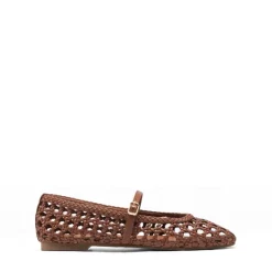 Women’s Woven Flats with Adjustable Strap