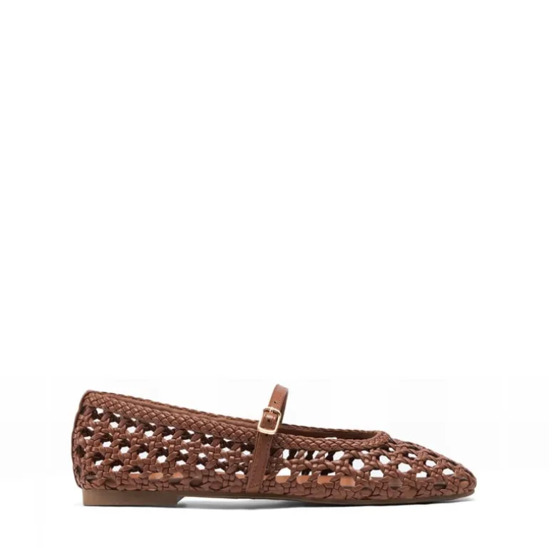 Women’s Woven Flats with Adjustable Strap