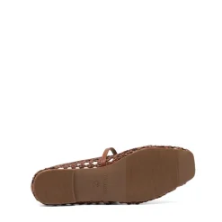 Women’s Woven Flats with Adjustable Strap