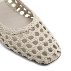 Women’s Woven Flats with Adjustable Strap