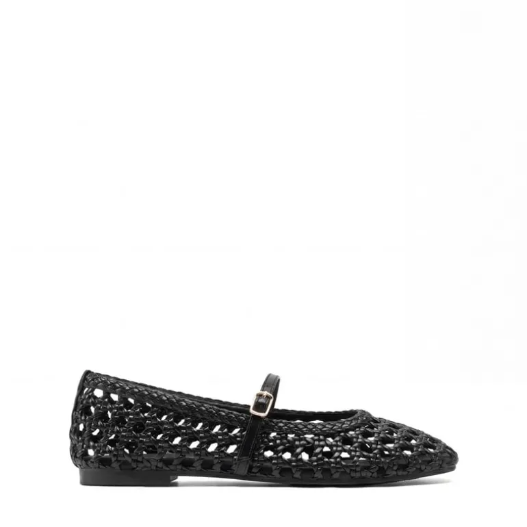 Women’s Woven Flats with Adjustable Strap