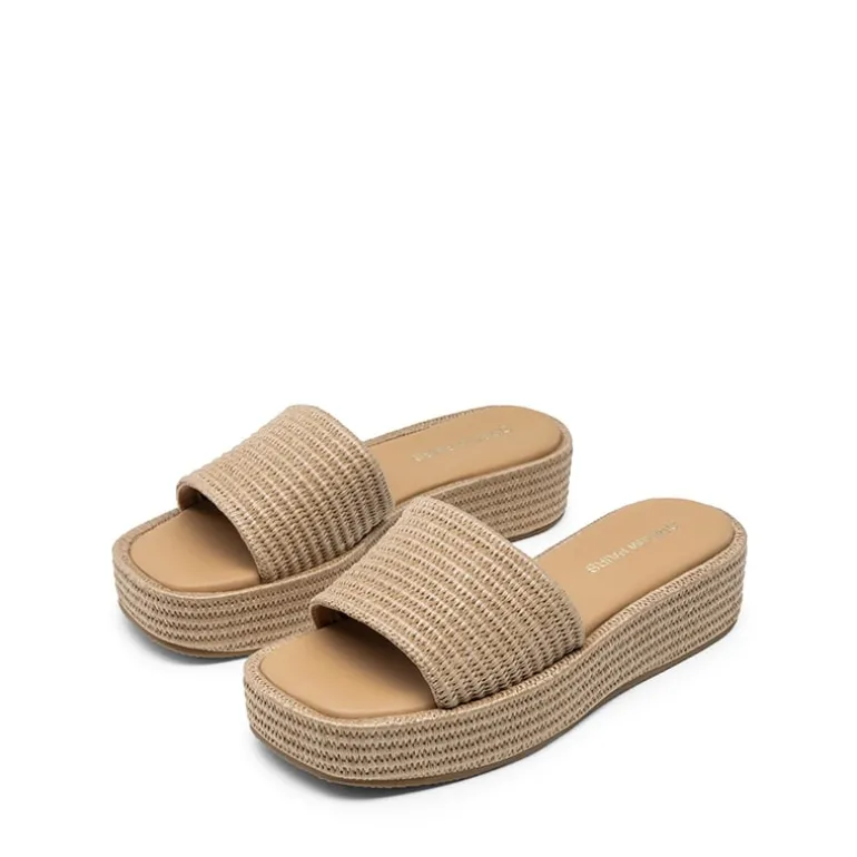 Women’s Woven Strap Slip-Resistant Espadrille Sandals