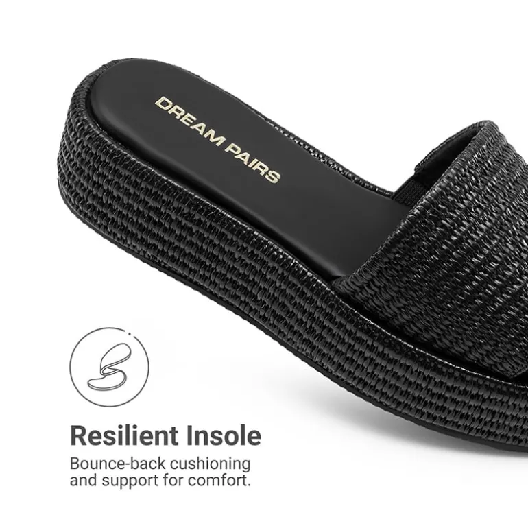 Women’s Woven Strap Slip-Resistant Espadrille Sandals