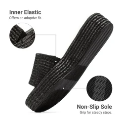 Women’s Woven Strap Slip-Resistant Espadrille Sandals
