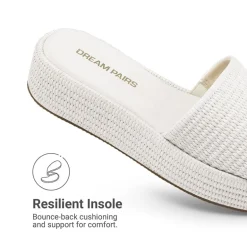 Women’s Woven Strap Slip-Resistant Espadrille Sandals