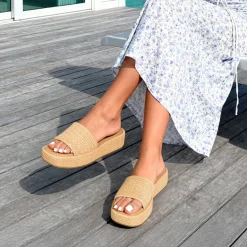 Women’s Woven Strap Slip-Resistant Espadrille Sandals