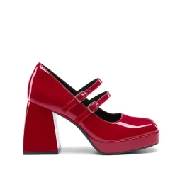 Women’s Y2K Double-Strap Chunky Mary Janes